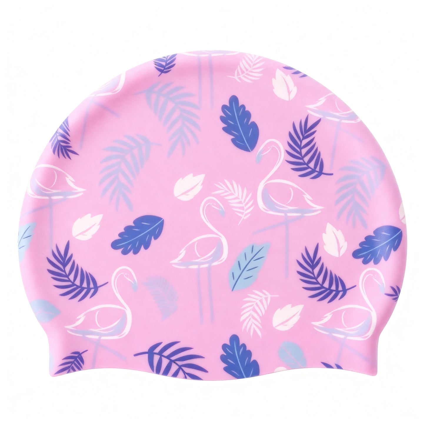Premium Flamingo Tropical Swim Cap