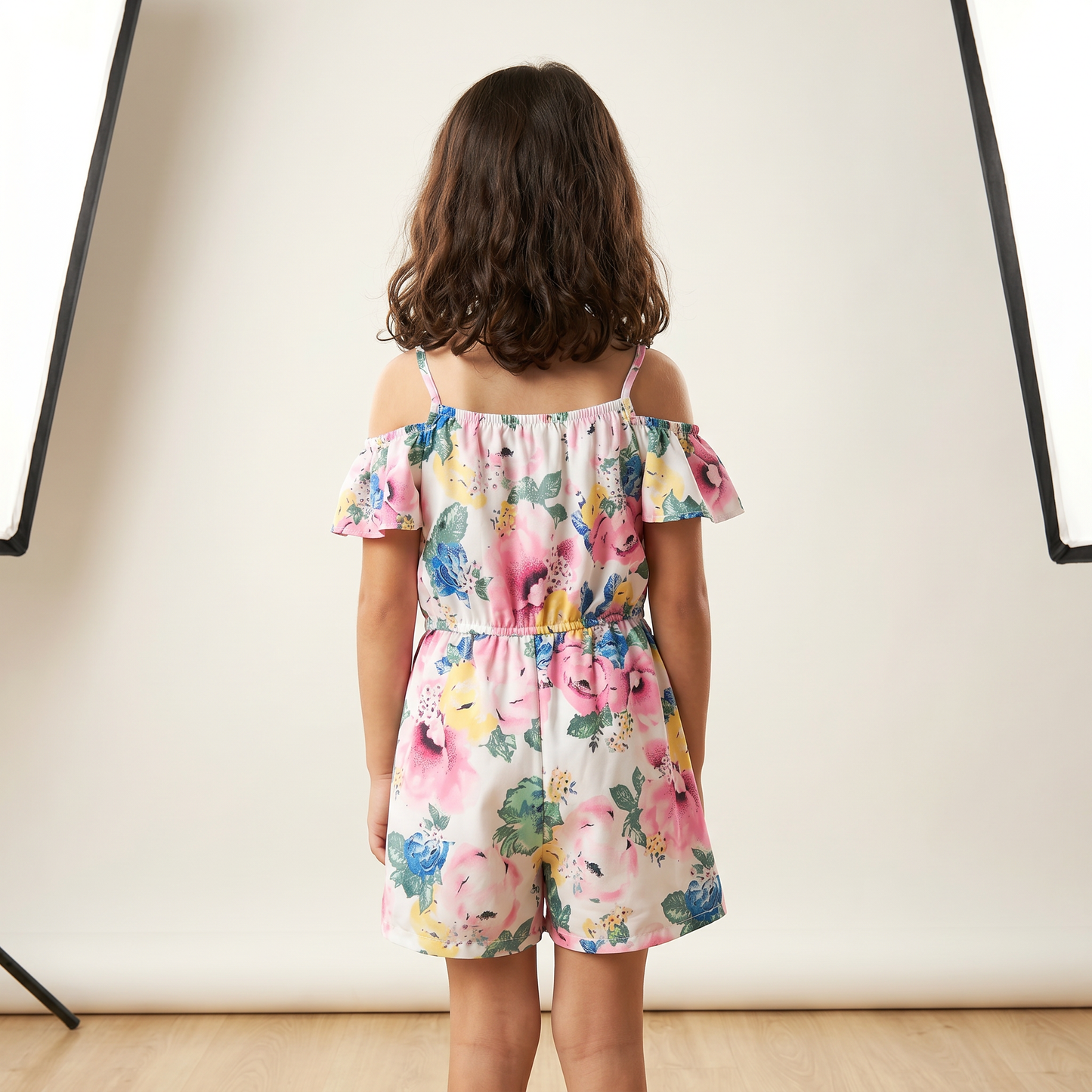 Floral Overall Set