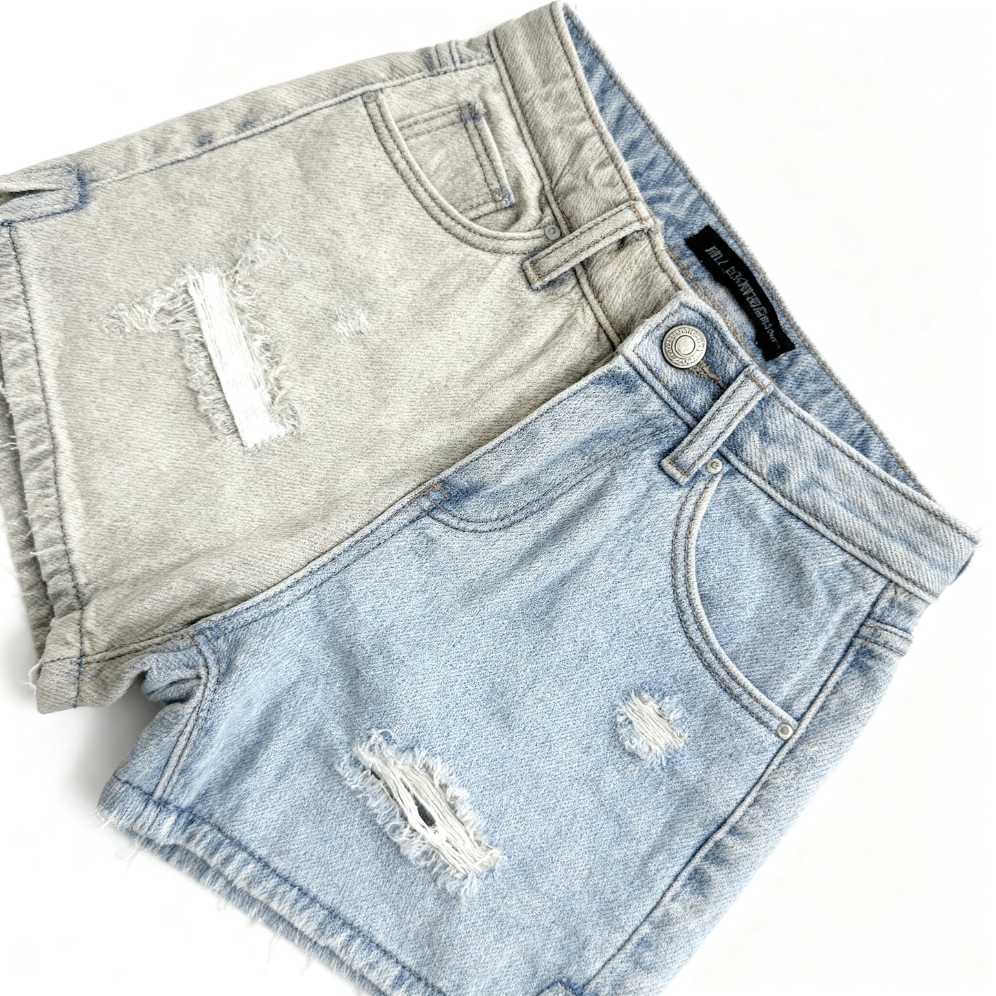 Denim Duo Shorts