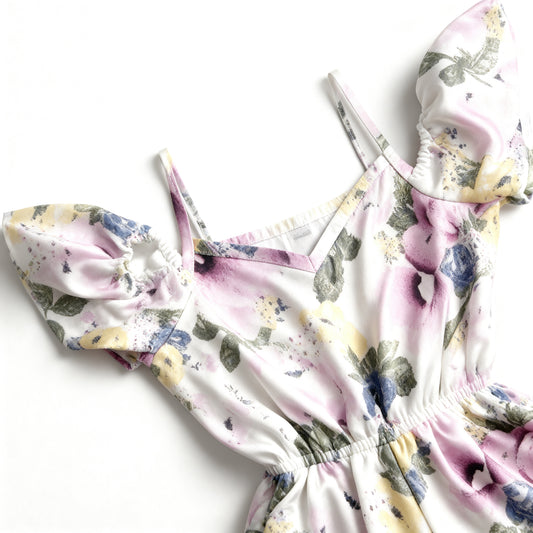 Floral Overall Set