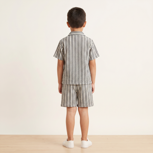 Monochrome Ripple Set