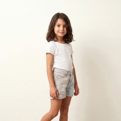 Denim Duo Shorts