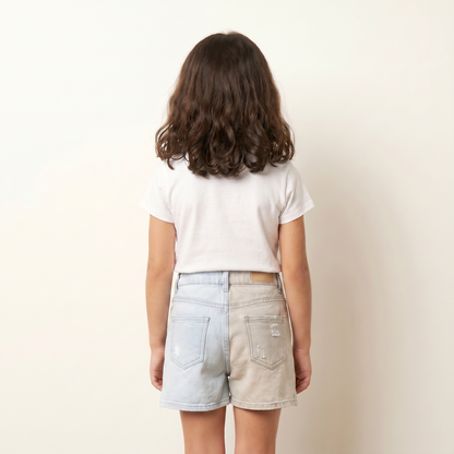 Denim Duo Shorts