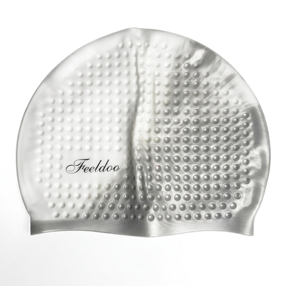 Swimming cap with protective layer