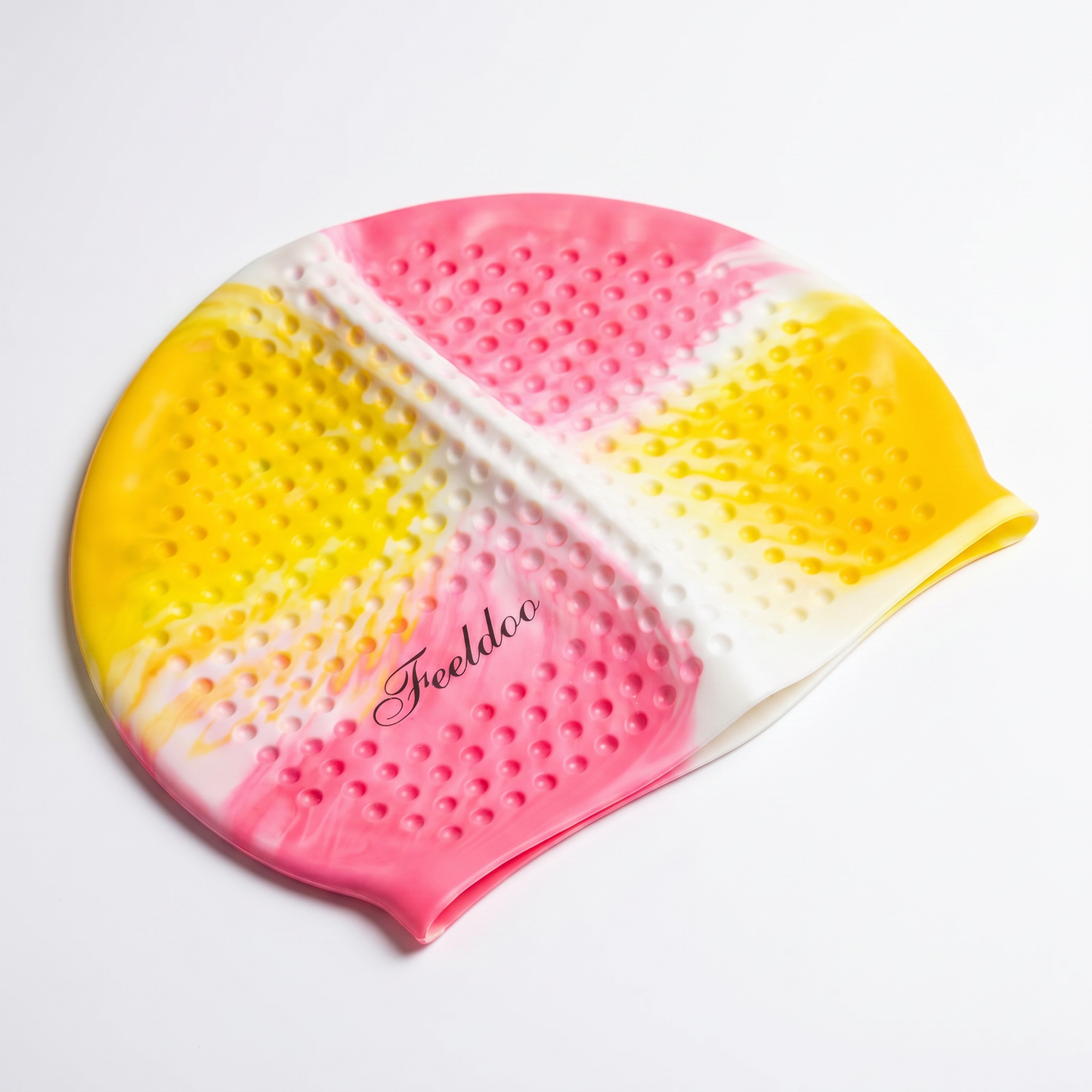 Swimming cap with protective layer
