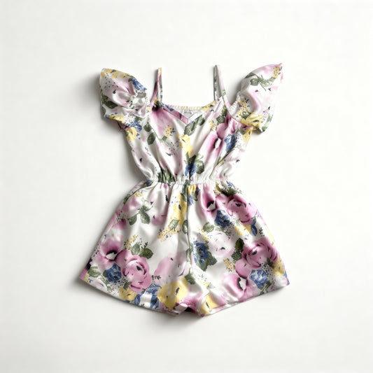 Floral Overall Set