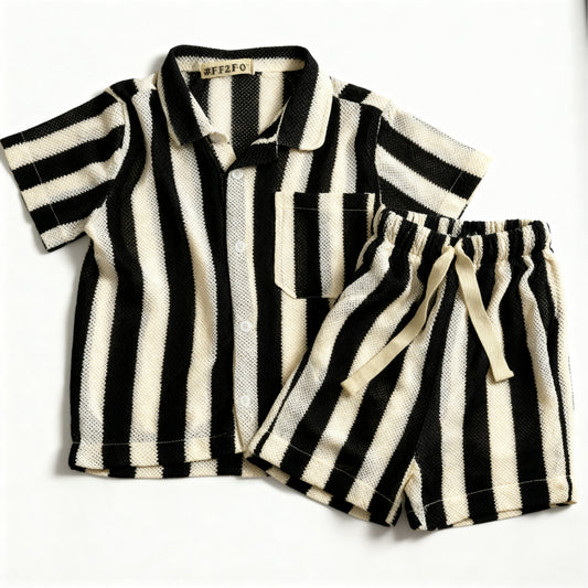 Retro Stripe Resort Set
