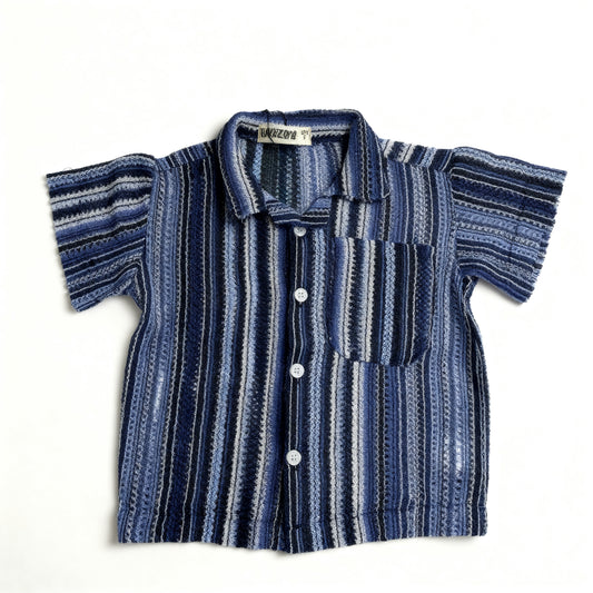 Blue Ocean Ripple Shirt