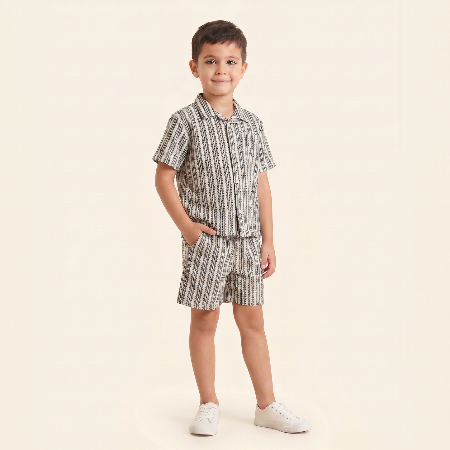 Monochrome Ripple Set