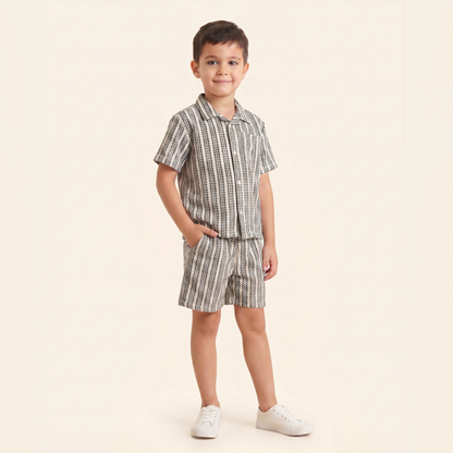 Monochrome Ripple Set