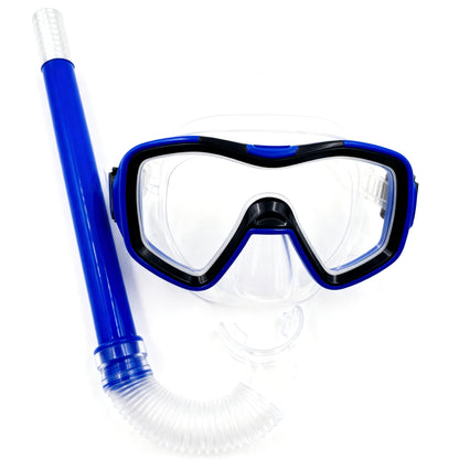 Goggles with breathing tube