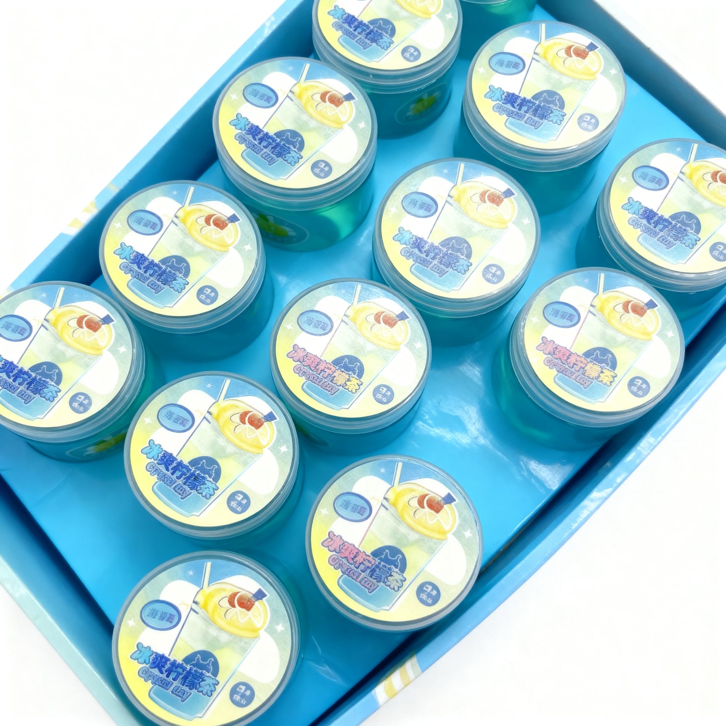 Zesty Lemon Crystal Slime