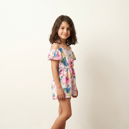 Floral Overall Set