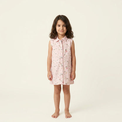 Floral Button-Up Dress