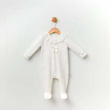 Premium Bow Cotton Romper