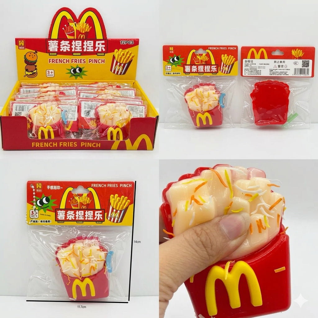 McD French Fries Squishy Toy