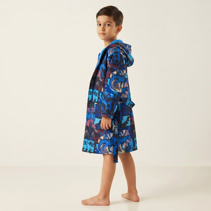 Dino Explorer Kids Beach Robe