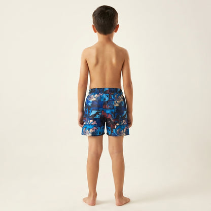 T-Rex Dinosaur Swim Shorts
