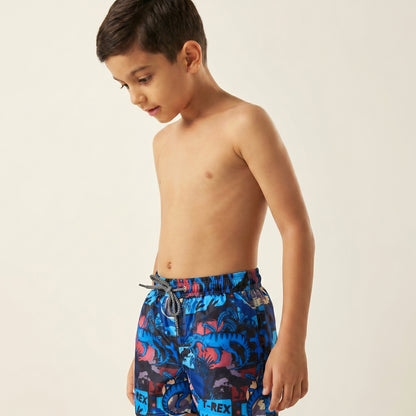 T-Rex Dinosaur Swim Shorts