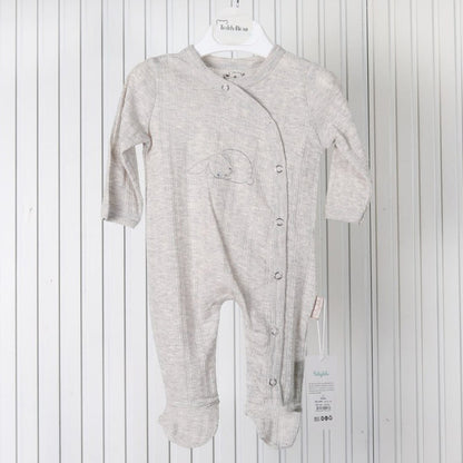 Unisex Full Sleeve Rabbit Print Romper